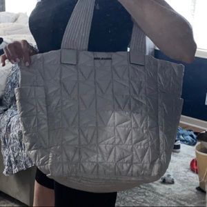 Michael Kors Silver/Gray Winnie Tote